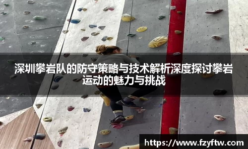 深圳攀岩队的防守策略与技术解析深度探讨攀岩运动的魅力与挑战
